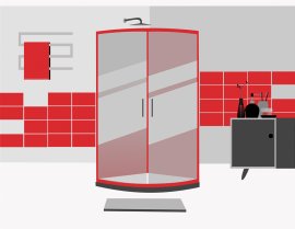 Душевая зона